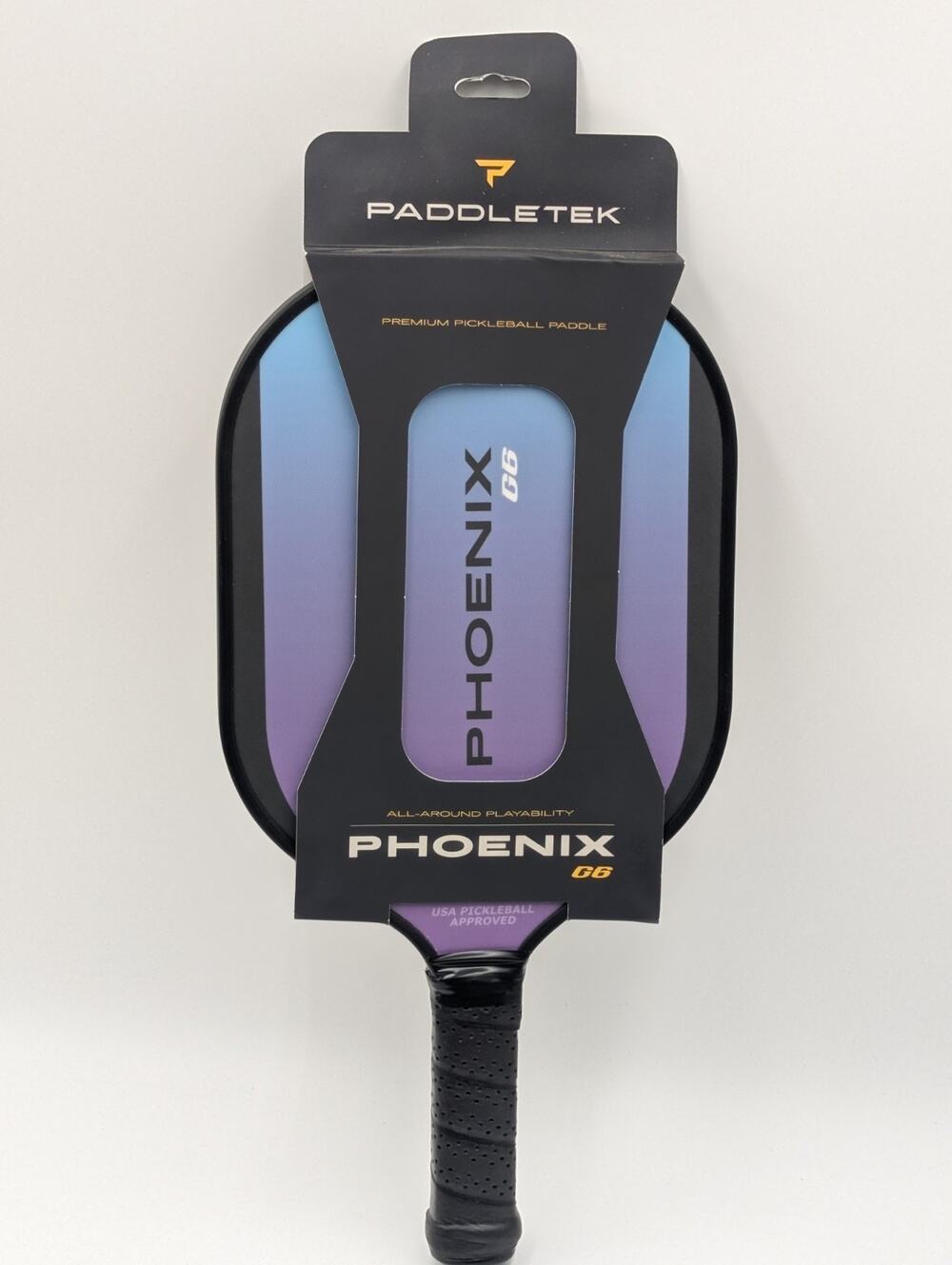 Paddletek Phoenix G6 Purple Premium Polycore Pickleball Paddle 7/10 Power